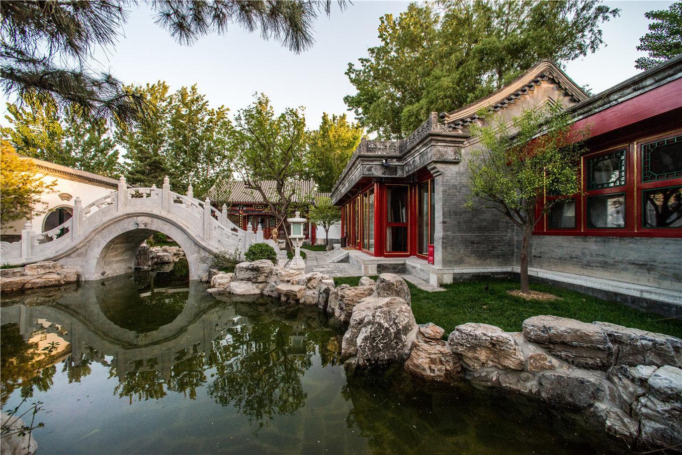 Lv Garden Huanghuali Art Galery Beijing Hotel Yinjiafu Exteriör bild