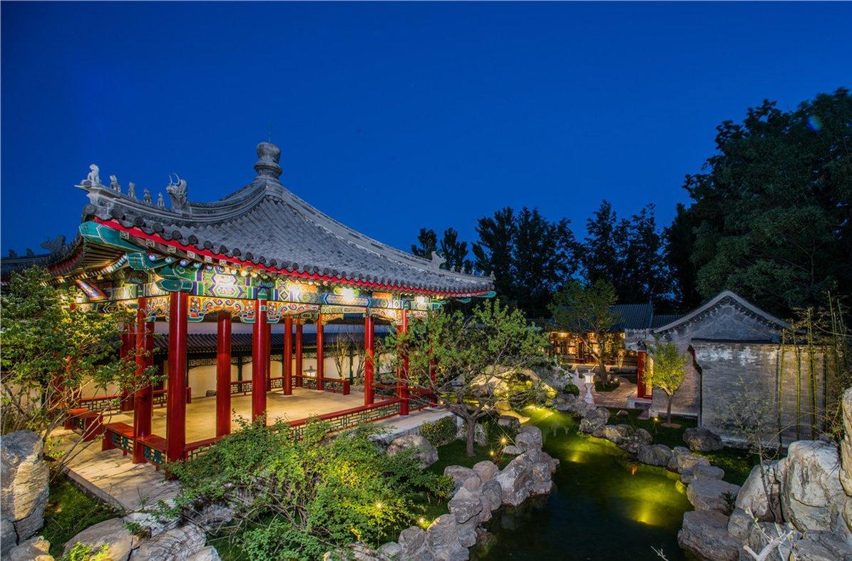 Lv Garden Huanghuali Art Galery Beijing Hotel Yinjiafu Exteriör bild
