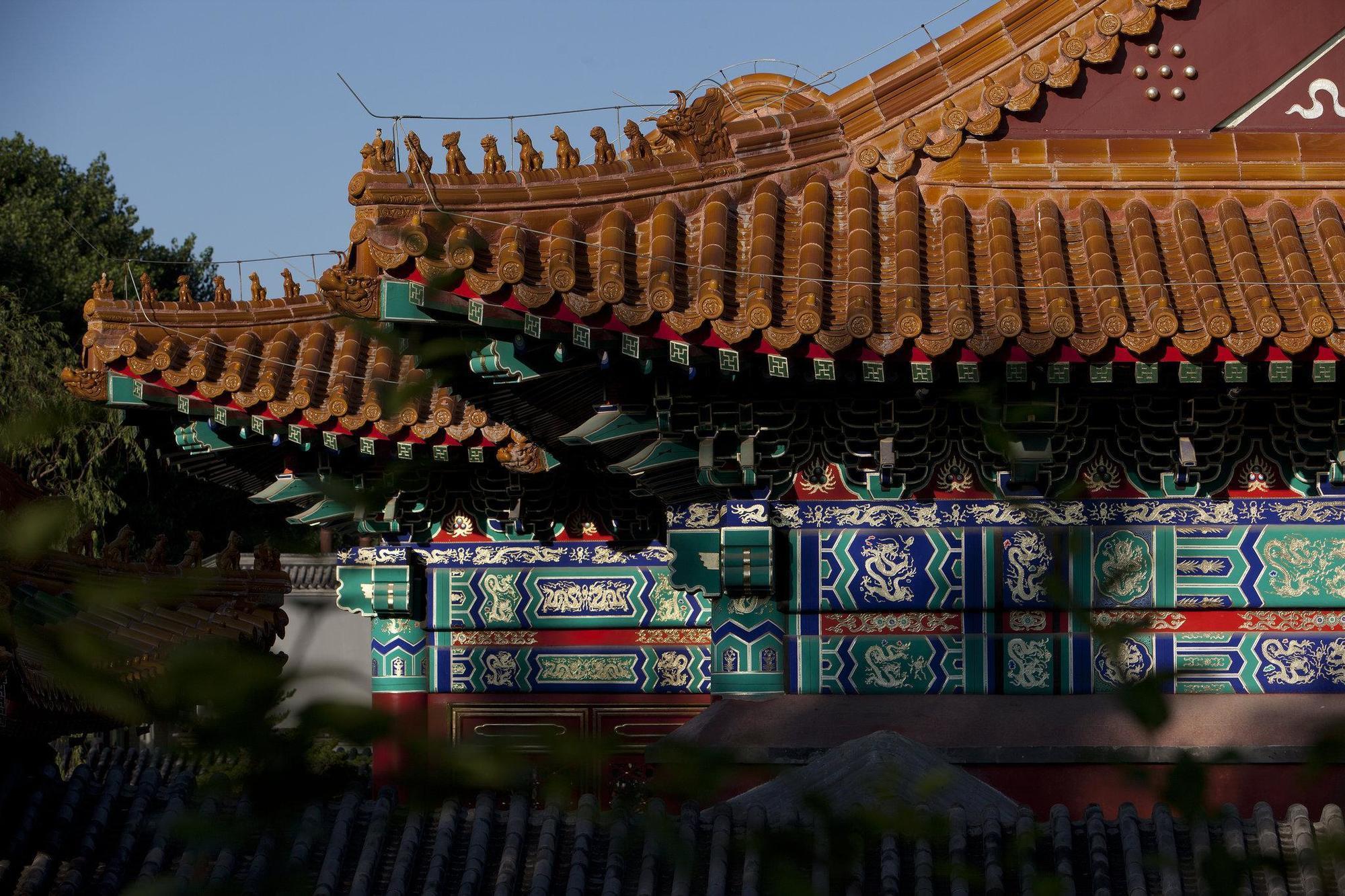 Lv Garden Huanghuali Art Galery Beijing Hotel Yinjiafu Exteriör bild