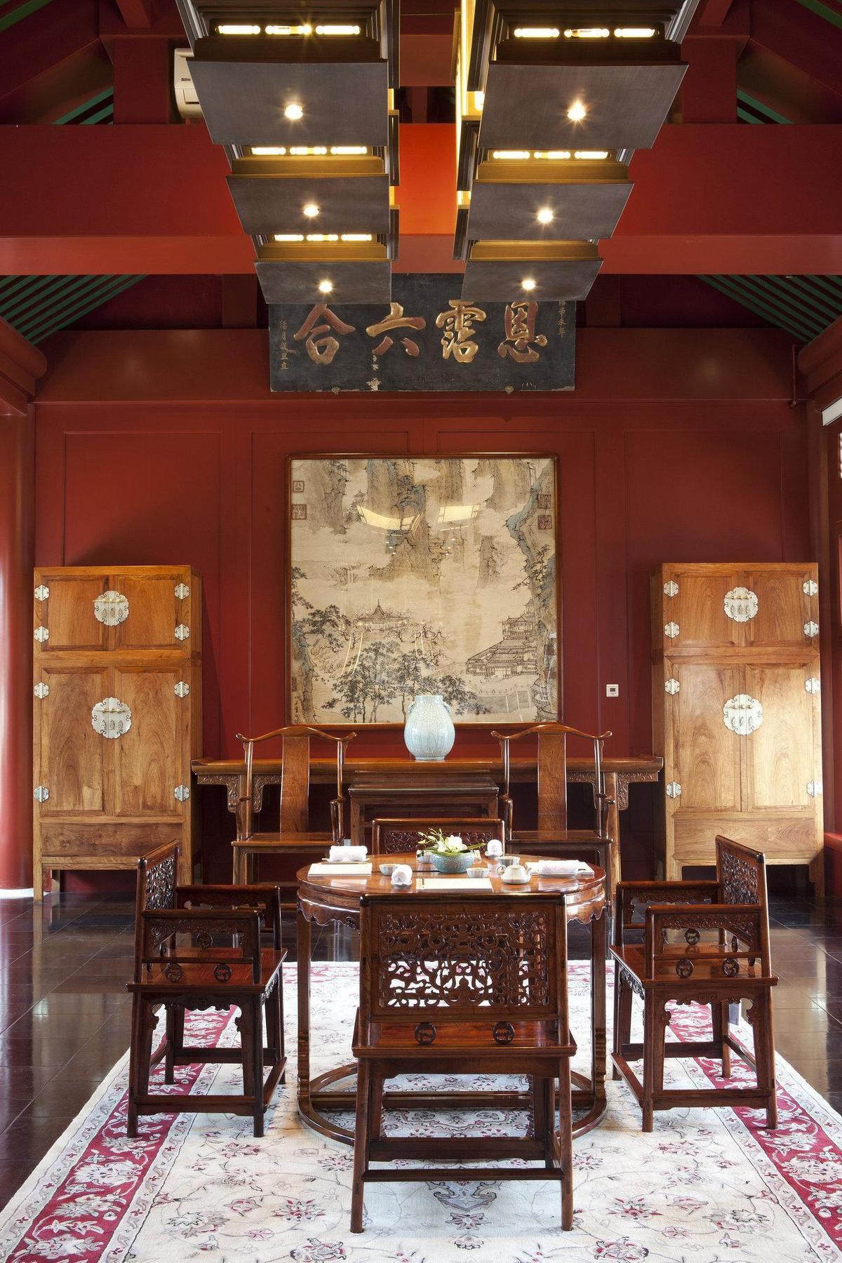 Lv Garden Huanghuali Art Galery Beijing Hotel Yinjiafu Exteriör bild